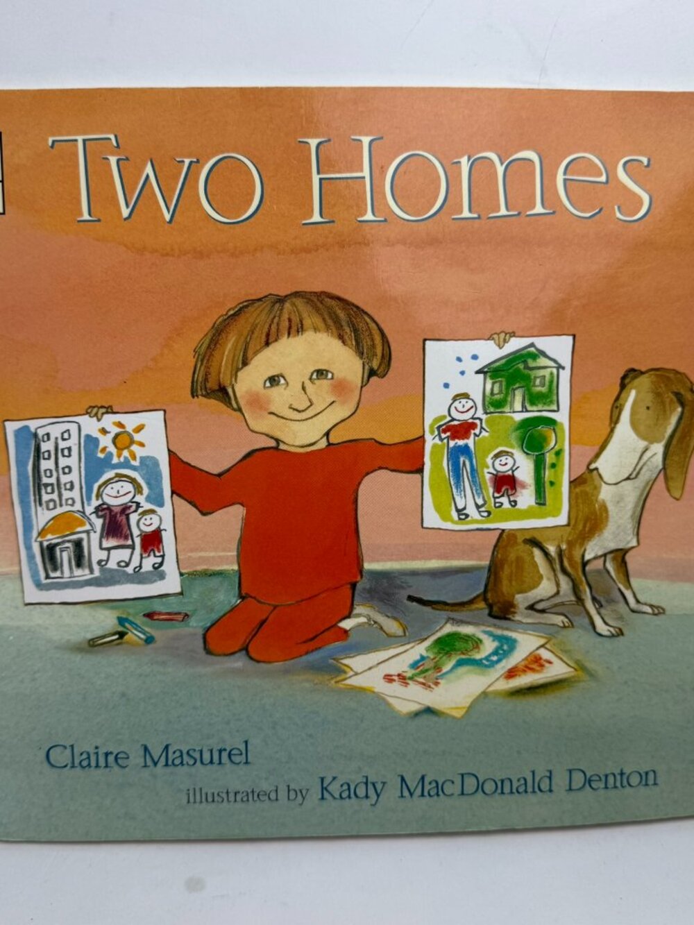 Two Homes by Claire Masurel Paperback Book Coparenting ISBN 9780763619848
